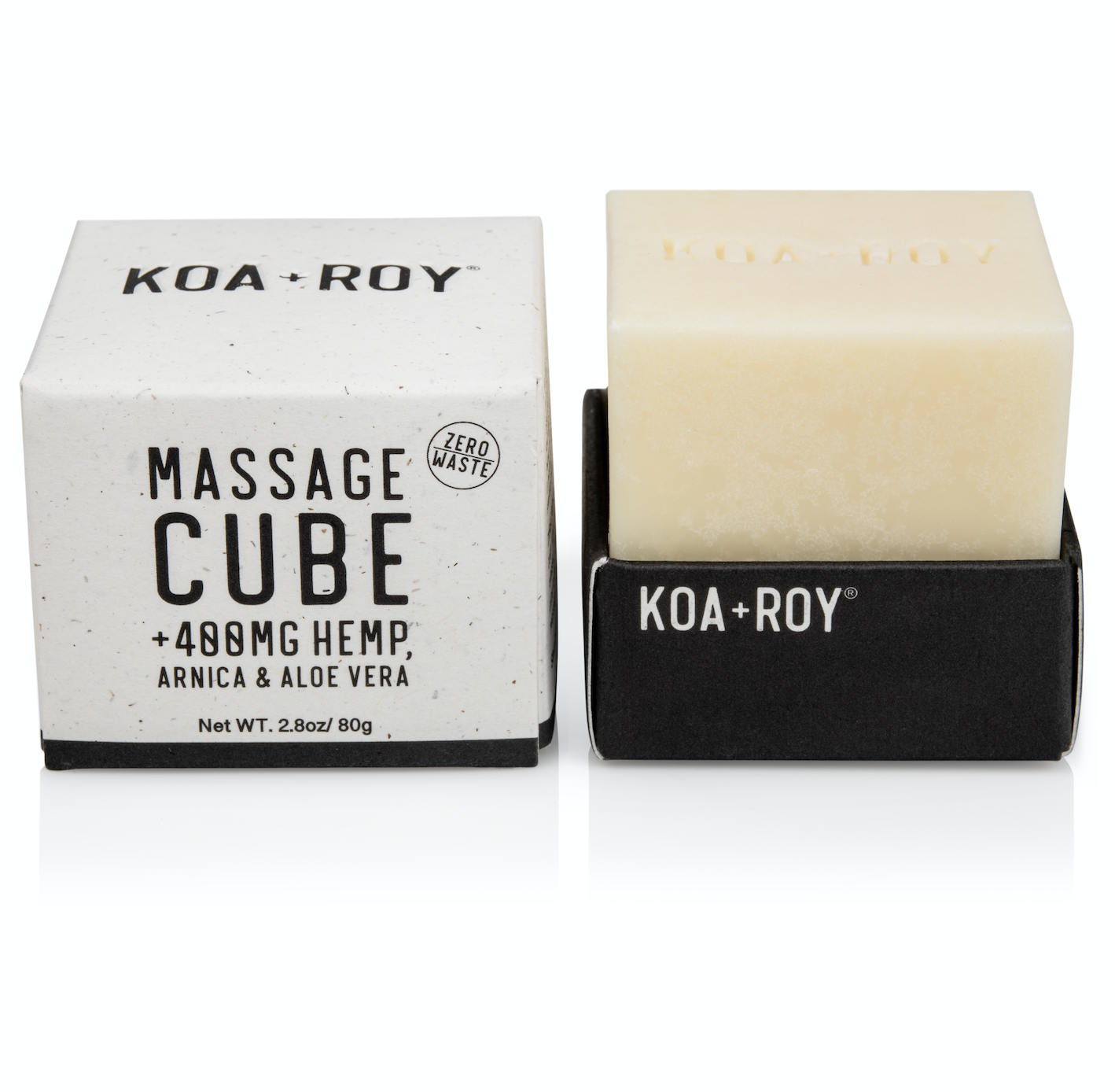 Massage Cube + CBD Arnica & Aloe Vera Massage tool CBD delivery tool