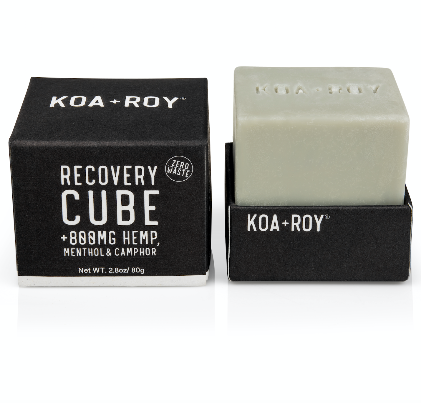 Recovery Cube + cbd menthol & camphor